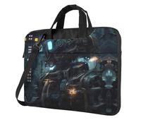 WXCJWD Future Robot 14 inch Laptop and Tablet, Sleek Design, Durable and Water-Repellent Fabric, Business Casual