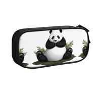 WXCJWD Giant Panda on The Lawn Pencil Case for Large Simple Multifunctional Pencil Bag for Office