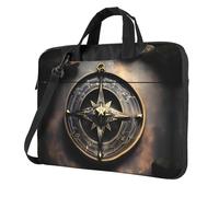 WXCJWD Magical Design Norse Runes Compass 14 inch Laptop and Tablet, Sleek Design, Durable and Water-Repellent Fabric, Business Casual
