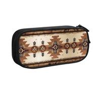 WXCJWD Native American Patterns Pencil Case for Large Simple Multifunctional Pencil Bag for Office