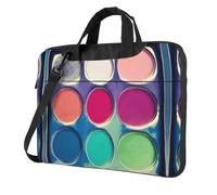 WXCJWD Round color palette 13 inch Laptop and Tablet, Sleek Design, Durable and Water-Repellent Fabric, Business Casual