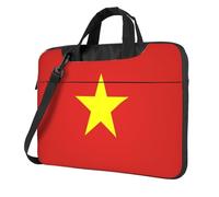 WXCJWD Vietnamese flag 14 inch Laptop and Tablet, Sleek Design, Durable and Water-Repellent Fabric, Business Casual