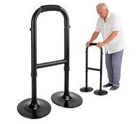 Wxeadu Standing Aid for Elderly Adults, Height-Adjustable Mobility Assistance Frame & Essential Mobility Aids for the Home, Featuring an Anti-Slip Base for Secure Standing Support
