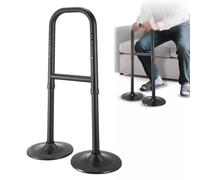 Wxeadu Standing Aid for Elderly Adults, Height-Adjustable Mobility Assistance Frame & Essential Mobility Aids for the Home, Featuring an Anti-Slip Base for Secure Standing Support(Elderly Essentials)