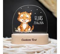 Wxexopowk Personalised Night Light Gifts - Personalized Name Lamps Kids Girl Toddler, Baby Girl and Boy Gift Ideas, Custom Baby Shower Gifts,Personalised Children's Night Lights, Style 3
