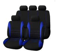 WXEXUDIN 5 Seats Car Seat Cover Sets For Seat Altea XL 2004-2015,Full Set Front Rear Seat Cover Protectors Breathable Waterproof Auto Interior Accessories,Blue