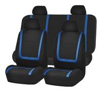 WXEXUDIN 9 Pcs Car Seat Covers For BMW i3 i3s i3-S iX, Full Set Front Rear Seat Seat Protectors Comfortable Cushion Protectors Interior Accessories, Blue