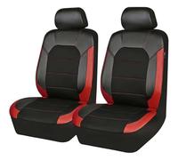 WXEXUDIN Car Cover Seats For Dacia Jogger 2022 2023 2024 2025, Front Car Seat Covers, Seat Cushion Protectors Full Surround Waterproof Interior Accessories (2PCS),Red