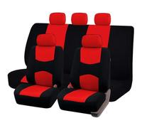 WXEXUDIN Car Cover Seats For VW New Beetle Hatchback (9C) 2005-2010,Full Set Seat Protectors 5-seater Front Rear Cushion Cover Seats Waterproof Auto Interior Accessories,Red