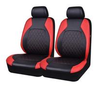 WXEXUDIN Car Seat Cover, For Nissan Juke 2010 2011 2012 2013 2024 Front Seat And Headrest Covers, Breathable Comfortable Front Covers Protectors Interior Accessories,Red