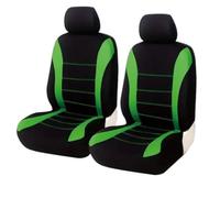 WXEXUDIN Car Seat Cover Sets For Ford Fiesta Mk7 2009 2010 2011 2012 2013 2014 2015 2016 2017,Front 2 Seats Seat Cover Full Surround Cushion Protectors Breathable Non Slip Interior Accessories,Green