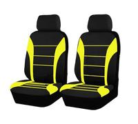 WXEXUDIN Car Seat Cover Sets For Puma K2 / Puma ST K2 2020 2021 2022 2023 2024 2025 2026,Front 2 Seats Seat Cover Full Surround Cushion Protectors Breathable Non Slip Interior Accessories,Yellow