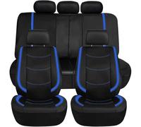 WXEXUDIN Car Seat Cover Sets For Renault Espace 6 VI 2023 2024 2025 2026,5 Seats Full Set Front Rear Seat Protectors,Breathable Cushions Seat Covers Interior Accessories,Blue