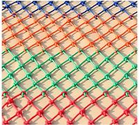 WXF86djl Children's climbing net Climbing Cargo Net For Kids Ninja Net For Jungle Gyms Playground Ribbon Net Obstacle Course Training Climbing Net For Outdoor(3m*5m)