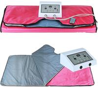 WXF86djl Sauna Blanket Portable Personal Sauna For Relaxation At Home 2 Zone Temperature Control For Stress Relief And Fat Burning