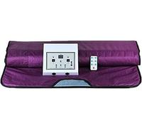 WXF86djl Sauna Blanket Steam Heated Slimming Blanket Detoxification Therapy Weight Loss Body Shaping Therapy Machine Beauty Salon Spa(Purple)