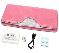 WXF86djl Sauna Weight Loss Blanket Sauna Heat Blanket 2 Zone Digital Oxford Heat Therapy Blanket for weight loss shaping slimming and fitness.