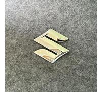 WXGBH Car Emblem for Suzuki Swift 2010-2017,ABS Material Grille Logo Badge Emblem Sticker Car Emblem Car Fender Badge Front Rear Trunk Logo Sticker Emblem Car Styling Body Fittings,Silver-S