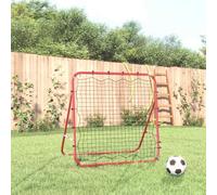 WXGTBKPR Football Rebounder 96 x 80 x 96 cm Training Aid Steel Net | 4 playing angles, foldable for transport, sturdy powder-coated frame