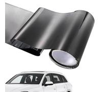 WXGWWKZY Car Front Windshield Sticker, for Renault Trafic Vauxhall Vivaro self-adhesive Car Sun Strip Window Banner Decal Sticker Decorative Windscreen, matzwarte basis-140cm*20cm