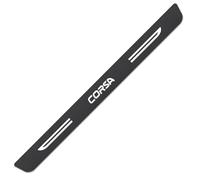 WXH97F Car Rear Bumper Protector for Opel Vauxhall Corsa 2021-2025 2026 Carbon Fiber Boot Sill Guard Anti-Scratch Luggage Protective Sticker Self-Adhesive Waterproof Strip 90cm