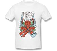WXIANGW wtfcute Tedeschi Trucks Band Tour Logo Cotton O-Neck T Shirt for Mens Black(3X-Large)