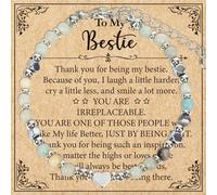 Wxiben Bracelet Gifts for Daughter In Law Niece Granddaughter Bonus Daughter Work Besties, Christmas Birthday Mother's Day Appreciation Graduation Gifts for Women Girls, Natural Beads Bracelet for Her