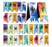 Wxiben Greek Mythology Magnetic Bookmark - 28 Pcs Olympians Gods Bookmarks for Book Lover Ancient Gr ook Marks Page Magnets Marker Clip for Students Teacher Office Reading Bookish Favor