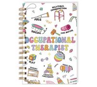 Wxiben Occupational Therapy Notebook Journal - OT Gifts for Women Journaling Notebook Occupational Therapist Hardcover Spiral Notebooks Gift for Ot Student Therapists Office Supplies 5.5 x 8.3 Inch