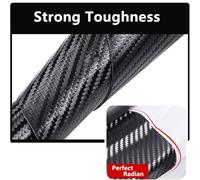 wxjcg 4 Pcs Car Door Sill Protector Strips for Alfa Romeo Sportiva, Door Edge Protection Decorate Carbon Fiber Threshold Protective