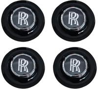 wxjcg 4 Pcs Car Hub Centre Caps for Rolls Royce Ghost 2009-2025, Auto Logo Wheel Center Cover Sunscreen Waterproof Styling Accessories Hub Caps Rim,B