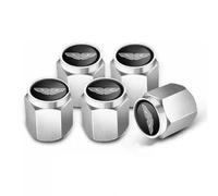 wxjcg 4 pcs Car Tyre Valve Caps for Aston Martin, Dust Caps for Car Tyres Leak-Proof Car Tire Valve Stem Caps with Logo Metal Dust Caps,A