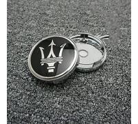 wxjcg 4 pcs Wheel Centre Caps for Maserati Ghibli Levante 60 mm, Replacement Wheel Center Cap Auto Waterproof DustProof Center Wheel Hub Caps,B