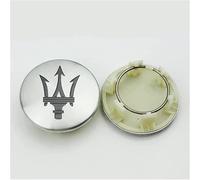 wxjcg 4 pcs Wheel Centre Caps for Maserati Levante Quattroporte Ghibli Granturismo 55 mm, Replacement Wheel Center Cap Auto Waterproof DustProof Center Wheel Hub Caps