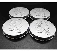 wxjcg 4 pcs Wheel Centre Caps for Peugeot 205 GTI 65 mm, Replacement Wheel Center Cap Auto Waterproof DustProof Center Wheel Hub Caps