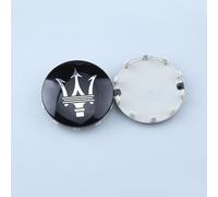wxjcg 4pcs Car Wheel Centre Hub Caps for Maserati Ghibli 60MM, Anti Rust Hub Centre Caps Car Wheel Rims Protectors Exterior Decoration Accessories