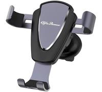 wxjcg Car Phone Holder for Alfa Romeo 4C Giulia Giulietta GT MiTo Stelvio Tonale Junior, One Button Release Phone Holder Rotatable 360° Rotation Smartphones Super Stable Phone Car Mount