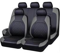 wxjcg Car Seat Covers for Skoda Octavia 2015-2018, Leather Seat Covers Protectors Cushion Full Set Waterproof Breathable Interior Accessories,D