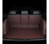 WXJFFF Car Boot Liners for Audi Q5 2017-2023 2024, Full Coverage Leather Boot Mats Waterproof Anti-Scratch Car Boot Protector Accessories,Coffe