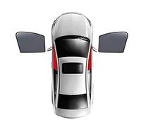 WXJFFF Car Side Window Sun Shade for MG ZS, Magnetic UV Protection Privacy Protection Window Shades, Car Accessories,A