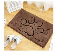 WXJHNYBS Dog Rugs For Muddy Paws Washable Non-Slip,Block Dirt Mud Mats For Dogs Machine Washable Dog Matt Indoor And Outdoor Use,Camel-51×81cm