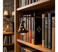 WXJHNYBS Led Book Nook Lights, Lantern Bookshelf Light, Nook Light, Vintage 3D Reading Lamp, for Reading Corner,C