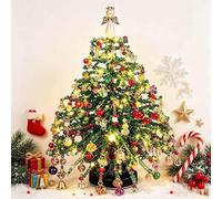 WXJHNYBS Mini Christmas Tree DIY Christmas Tree DIY Beaded Hallowmas Kit Easy to Assemble Christmas Mini Ornaments Adds to The Atmosphere,B
