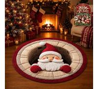 WXJHNYBS Optical Illusion Rug Won'T Deform Easily When Stepped On 3d Area Rugs Optical Illusion 3d Vortex Illusion Rug Party Home Decoration,F-60cm
