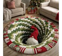 WXJHNYBS Optical Illusion Rug Won'T Deform Easily When Stepped On 3d Optical Illusion Rugs Optical Illusion 3d Area Rug Party Home Decoration,C-80cm