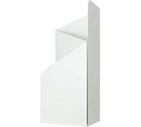 WXJLYZRCXK Umbrella Stands,Umbrella Stand Metal Wrought Iron,Double-Layer Storage for Folding Umbrellas,Large Capacity and Space Saving/White