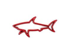 WXJWJYBZ 5pcs 3D Metal Car Sticker Computer Personalized Decorative Stickers Badge Decal Motorcycle Fuel Tank Cool Interior