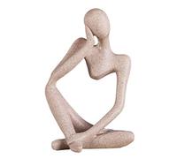 WXKAGF Desktop Decoration Resin Thinker Style Abstract Sculpture Statue Collectible Figurines Home Office Bookshelf Desktop Decor Desktop Ornaments