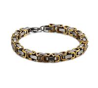 WXKAGF Stainless Steel Bracelets Byzantine Chain Bracelet