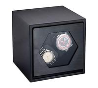 WXKAGF Watch Winder 2+0 Double Head Metal Shell Automatic Watch Winders Mechanical Watch Winding Box Motor Shaker Watch Storage(Winding Machine)